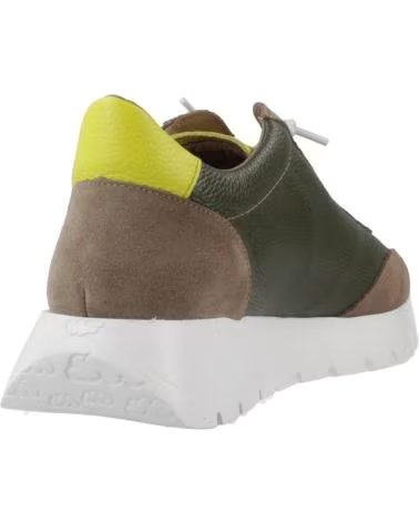 WONDERS SPORTLICHE SNEAKER RACER A-2476 TAUPE/BRAUN TAUPE