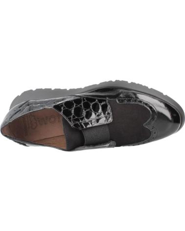 Mocassins de Mulher WONDERS MOCASINES MUJER MODELO C7313 COLOR NEGRO
