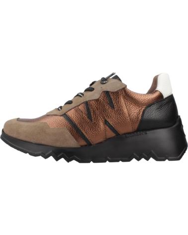 Esportes  de Mulher WONDERS ZAPATILLAS MUJER MODELO E6750 COLOR BRONCE TPR