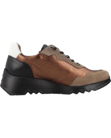 Sneaker für Damen WONDERS ZAPATILLAS MUJER MODELO E6750 COLOR BRONCE TPR