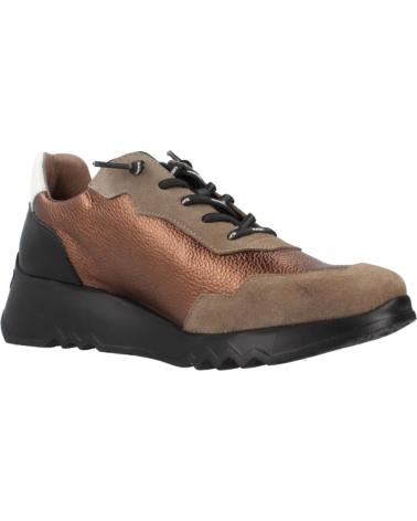 Sneaker für Damen WONDERS ZAPATILLAS MUJER MODELO E6750 COLOR BRONCE TPR