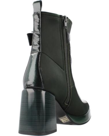 Stiefel für Damen HISPANITAS BOTINES MUJER MODELO HI243664 COLOR VERDE FOREST