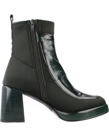 Stiefel für Damen HISPANITAS BOTINES MUJER MODELO HI243664 COLOR VERDE FOREST
