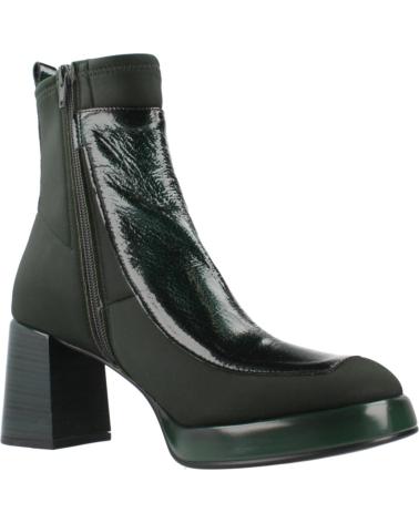 Stiefel für Damen HISPANITAS BOTINES MUJER MODELO HI243664 COLOR VERDE FOREST