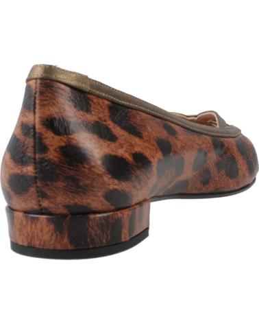 Sabrinas de Mulher MIUXA BAILARINAS MUJER MODELO GLORIA COLOR ANIMAL PRINT NGPTBC