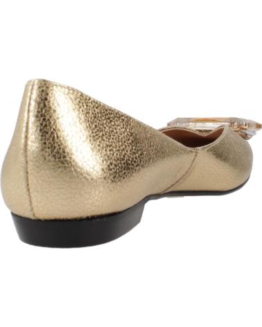 Bailarinas de Mujer MIUXA BAILARINAS MUJER MODELO ZELARIO COLOR ORO MTRHXD