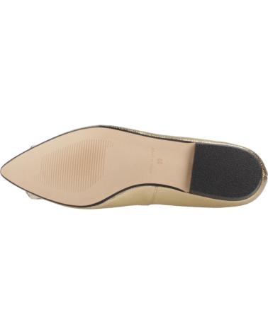 Bailarinas de Mujer MIUXA BAILARINAS MUJER MODELO ZELARIO COLOR ORO MTRHXD