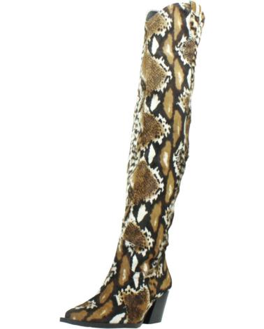 Boots für Damen YELLOW BOTAS MUJER MODELO NOE COLOR ANIMAL PRINT PYTONE
