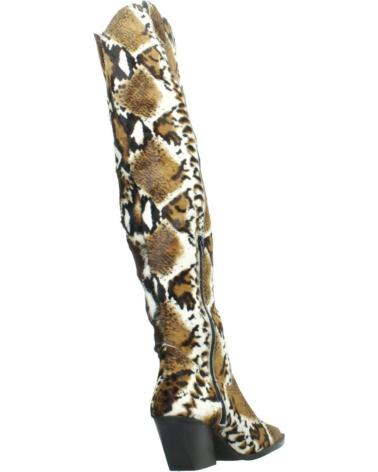 Boots für Damen YELLOW BOTAS MUJER MODELO NOE COLOR ANIMAL PRINT PYTONE