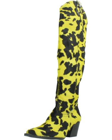 Boots für Damen YELLOW BOTAS MUJER MODELO NOE COLOR ANIMAL PRINT VITELLO