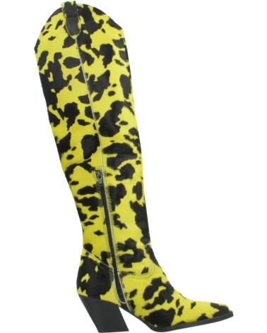 Boots für Damen YELLOW BOTAS MUJER MODELO NOE COLOR ANIMAL PRINT VITELLO