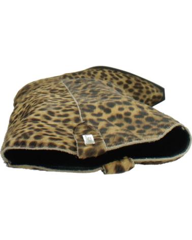 Boots für Damen YELLOW BOTAS MUJER MODELO NOE COLOR ANIMAL PRINT LEO