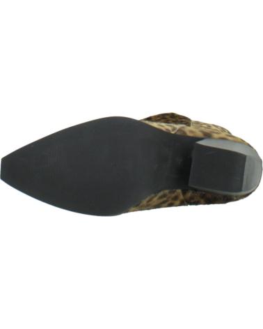 Boots für Damen YELLOW BOTAS MUJER MODELO NOE COLOR ANIMAL PRINT LEO