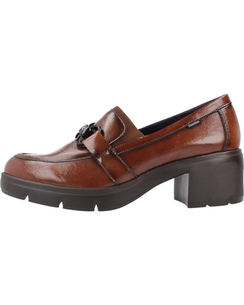 FLUCHOS MOCASSINS F2111 MARRON CUIR CUERO