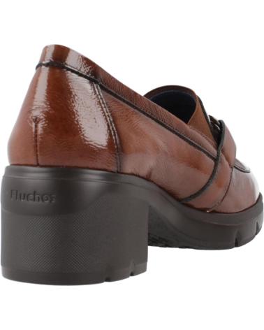 FLUCHOS MOCASSINS F2111 MARRON CUIR CUERO