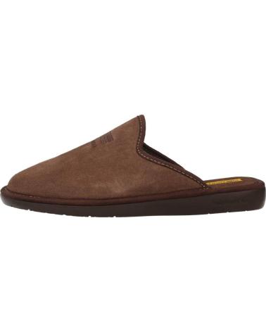 Man House slipers NORDIKAS ZAPATILLAS HOGAR HOMBRE MODELO TOP LINE AFELPADO COLOR MARRO MICKEY