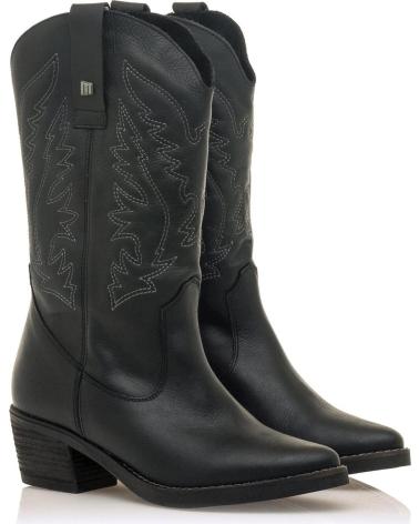Stivali per Donna MTNG BOTAS DE TACON MUSTANG 58964 NEGRO
