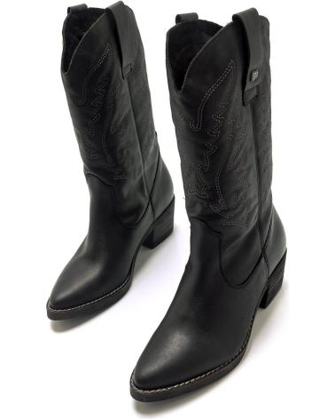 Stivali per Donna MTNG BOTAS DE TACON MUSTANG 58964 NEGRO