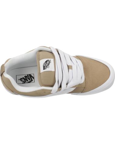 Sportif-De-Hombre-VANS-OFF-THE-WALL-ZAPATILLAS-HOMBRE-VANS-MODELO-KNU-SKOOL-COLOR-MARRON-CLARO-K-KHAKI