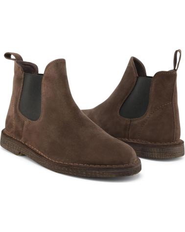 Bottines-De-Hombre-DUCA-DI-MORRONE-LEONARDO---SUEDE-BROWN
