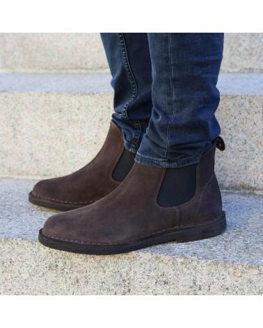Bottines-De-Hombre-DUCA-DI-MORRONE-LEONARDO---SUEDE-BROWN