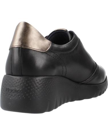 SNEAKERS FLUCHOS LIVE F2096 CON ZEPPA NERA NEGRO