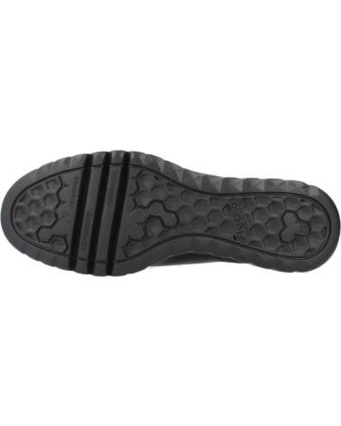 SNEAKERS FLUCHOS LIVE F2096 CON ZEPPA NERA NEGRO