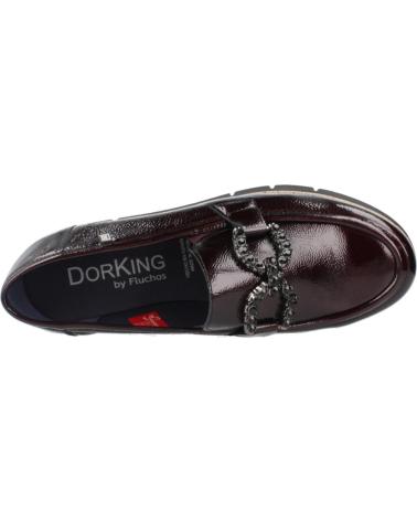 Mocasines de Mujer DORKING MOCASINES MUJER MODELO D9325 COLOR BURDEOS BRDEOS
