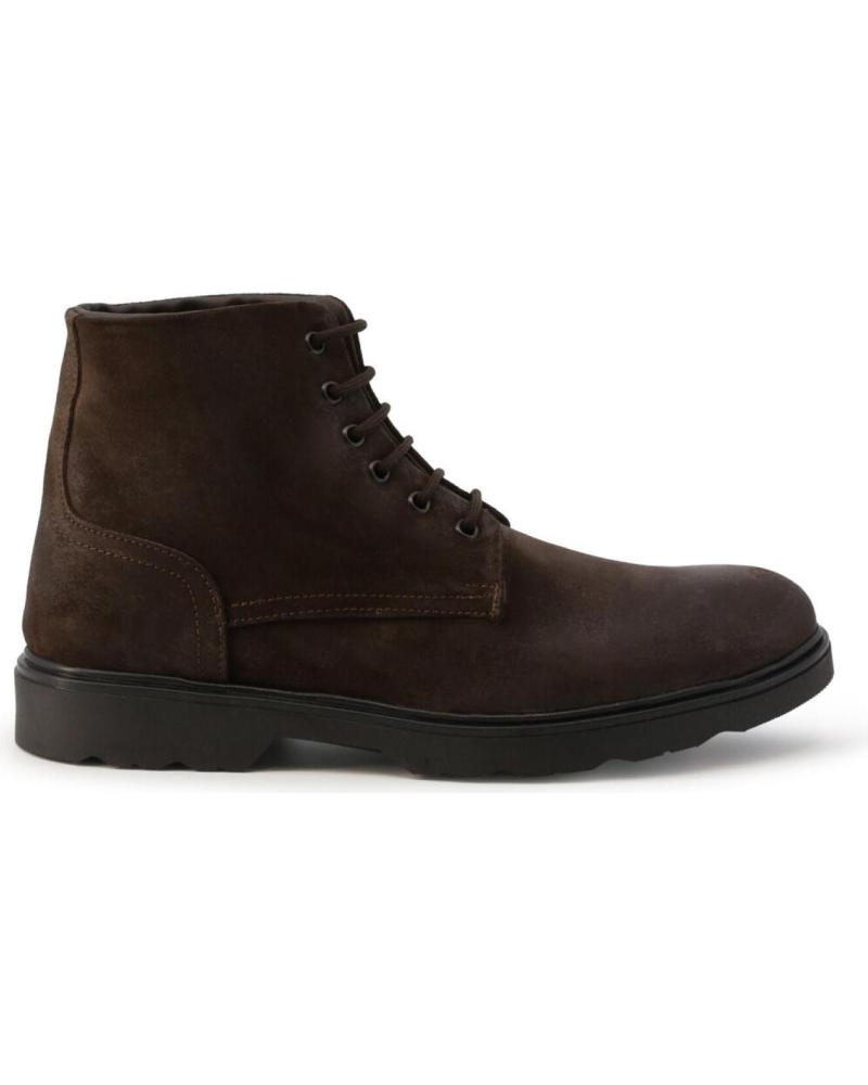 Bottines-De-Hombre-DUCA-DI-MORRONE-ACHIELLE---SUEDE-DARK-BROWN