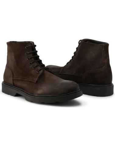 Bottines-De-Hombre-DUCA-DI-MORRONE-ACHIELLE---SUEDE-DARK-BROWN