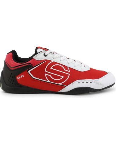 Man Trainers  SPARCO SP-F5 - -WHITE-BLK RED