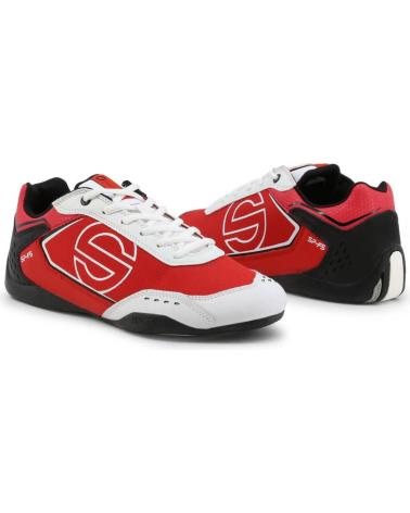 Man Trainers  SPARCO SP-F5 - -WHITE-BLK RED