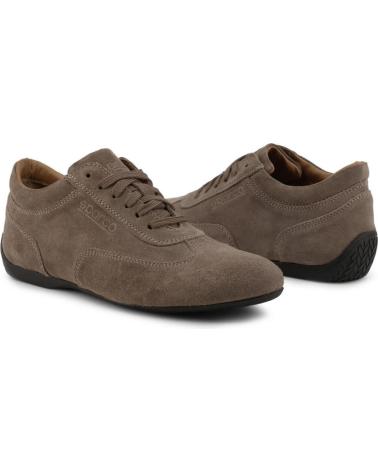 Sneaker-De-Mujer--SPARCO-IMOLA-GP---SUEDE-TAUPE-BROWN