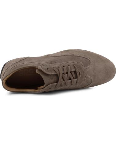 Sneaker-De-Mujer--SPARCO-IMOLA-GP---SUEDE-TAUPE-BROWN