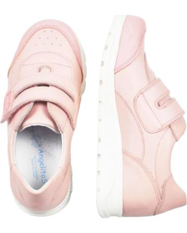 Sapatos de Menina ANGELITOS ZAPATILLAS DEPORTE 903 DEPORTIVO COLEGIAL ROSA