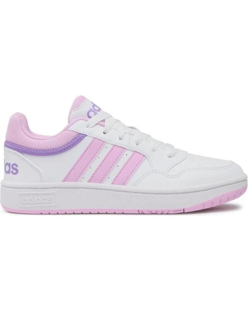 Sportif pour Fille ADIDAS ZAPATILLAS HOOPS 3 0K BLANCA IF2724 BLANCO