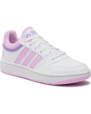 Sportif pour Fille ADIDAS ZAPATILLAS HOOPS 3 0K BLANCA IF2724 BLANCO