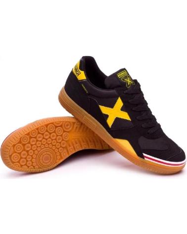 Esportes  de Mulher e Menina e Menino MUNICH G3 KID INDOOR LLO 335 - 36 NEGRO-AMARI