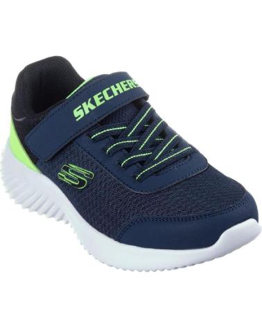 Deportivas de Niña y Niño SKECHERS BOUNDER TREZIC BB MARINO-LIMA NVLM - 21 MAR-LIM VNLM