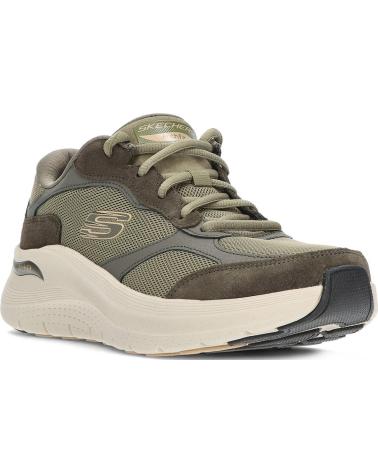SCARPA SPORTIVA SKECHERS ARCH FIT 2.0 THE KEEP VERDE VERDE