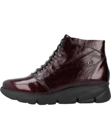 Stiefel für Damen FLUCHOS BOTINES MUJER MODELO F1358 COLOR BURDEOS