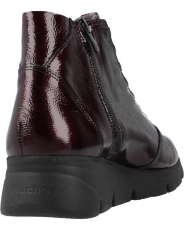 Stivaletti per Donna FLUCHOS BOTINES MUJER MODELO F1358 COLOR BURDEOS