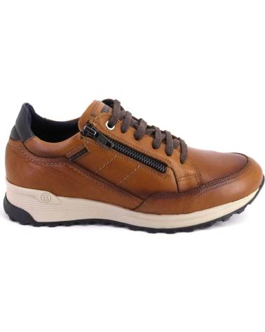 Zapatos de Hombre BAERCHI 1300 ZAPATILLAS CASUAL DE HOMBRE PIEL CUERO