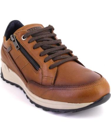 Zapatos de Hombre BAERCHI 1300 ZAPATILLAS CASUAL DE HOMBRE PIEL CUERO