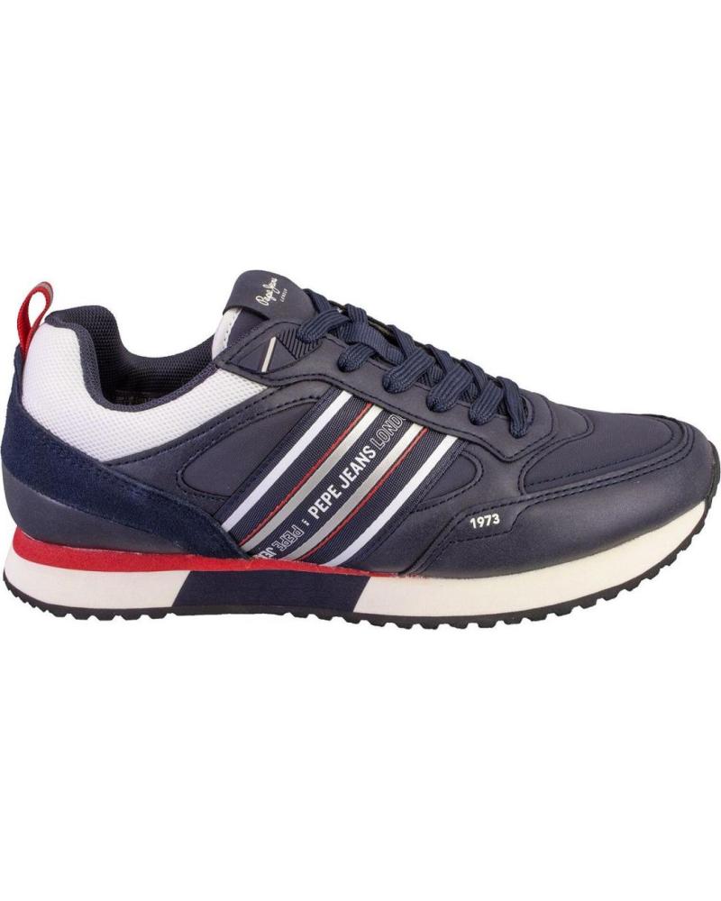 Sportivo per Uomo PEPE JEANS PMS40014 ZAPATILLAS CASUAL DE HOMBRE AZUL MARINO