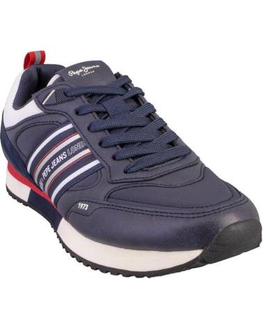 Sportivo per Uomo PEPE JEANS PMS40014 ZAPATILLAS CASUAL DE HOMBRE AZUL MARINO
