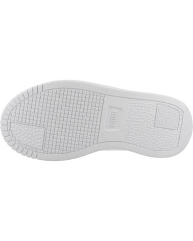 PUMA CARINA STREET 393847-01 - BASKETS BLANCHES MONOCHROMATIQUES WHITE