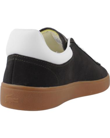 Esportes  de Homem LACOSTE ZAPATILLAS HOMBRE MODELO BASESHOT COLOR NEGRO GRNGUM