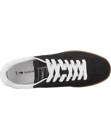 Esportes  de Homem LACOSTE ZAPATILLAS HOMBRE MODELO BASESHOT COLOR NEGRO GRNGUM