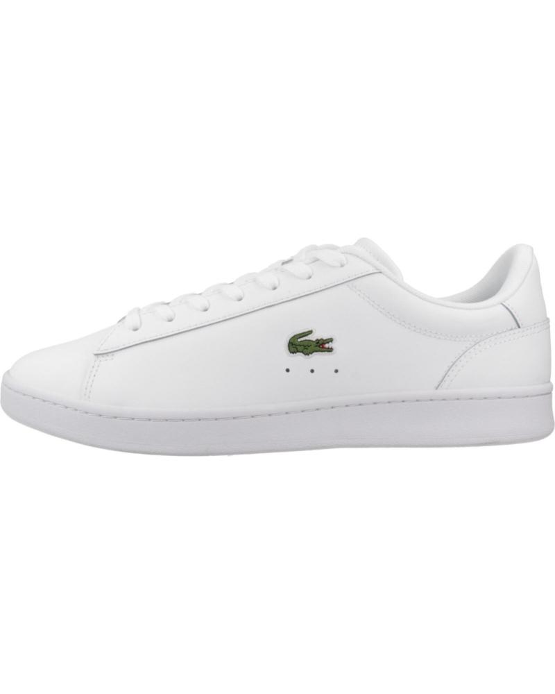 Sneaker für Herren LACOSTE ZAPATILLAS HOMBRE MODELO CARNABY SET CGR COLOR BLANCO WHTWHT